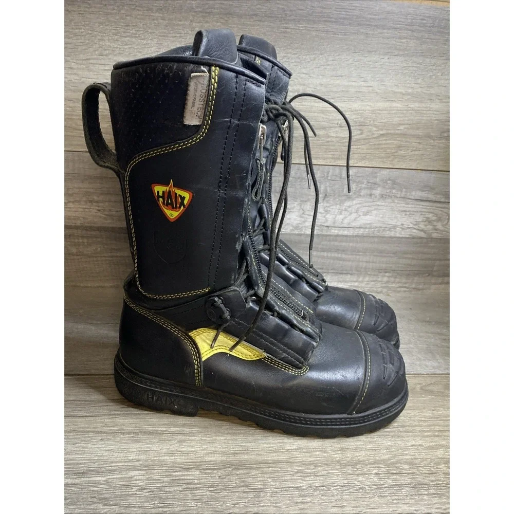 Haix shows wear